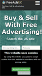 Mobile Screenshot of freeadsuk.co.uk